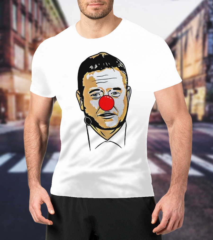 Nolesunis Clown Kirk Is A Jerk Red Nose T-Shirt