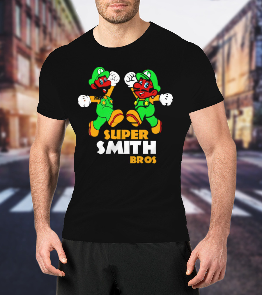 Super Smith Bros Mario Luigi T-Shirt