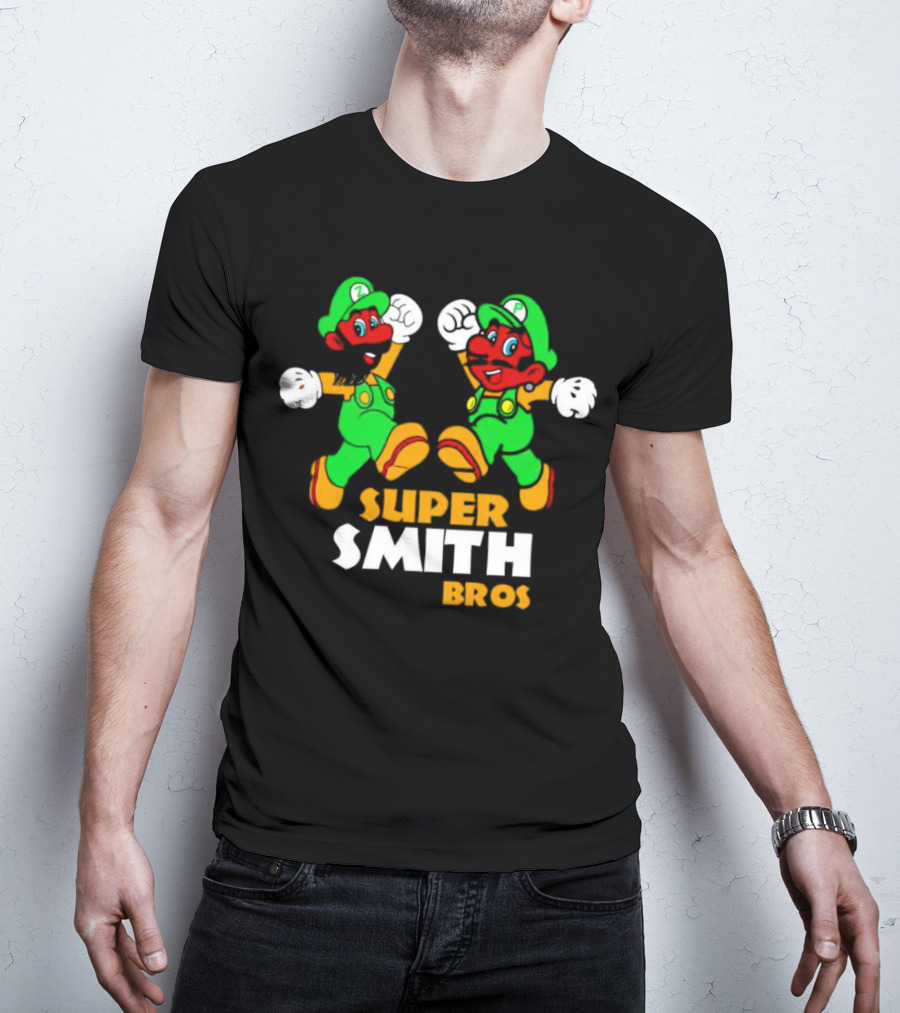 Super Smith Bros Mario Luigi T-Shirt