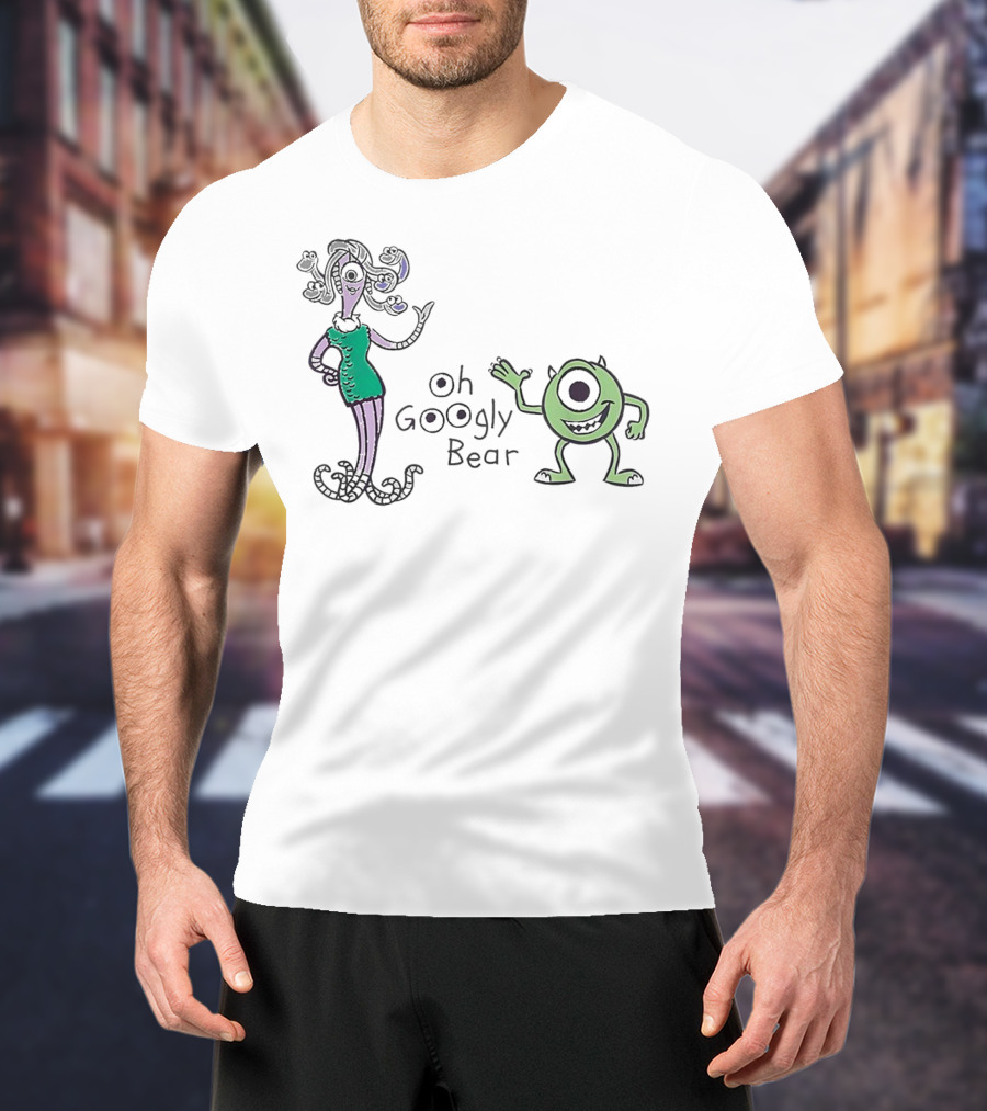 Mike Celia Oh Googly Bear Monsters Inc Characters T-Shirt