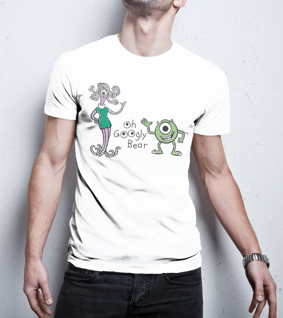 Mike Celia Oh Googly Bear Monsters Inc Characters T-Shirt