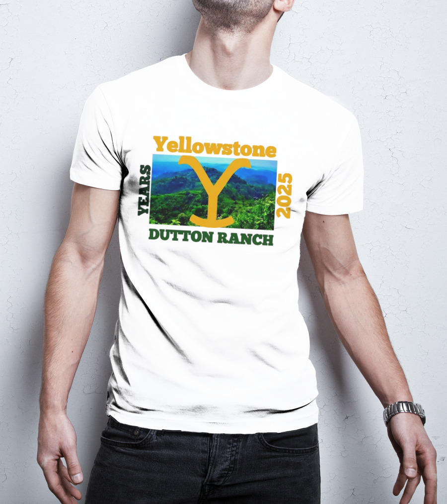Yellowstone Y Years 2025 Dutton Ranch T-Shirt