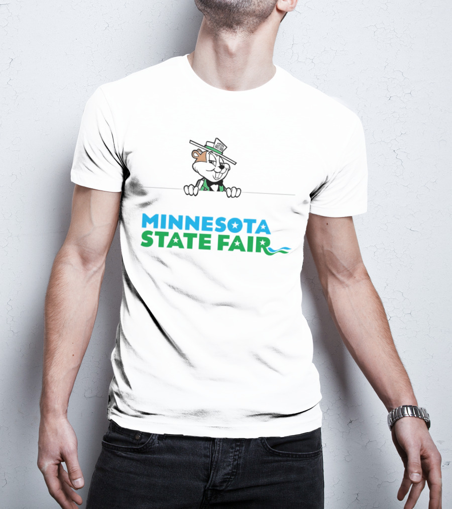 MINNESOTA STATE FAIR Gopher With Hat T-Shirt