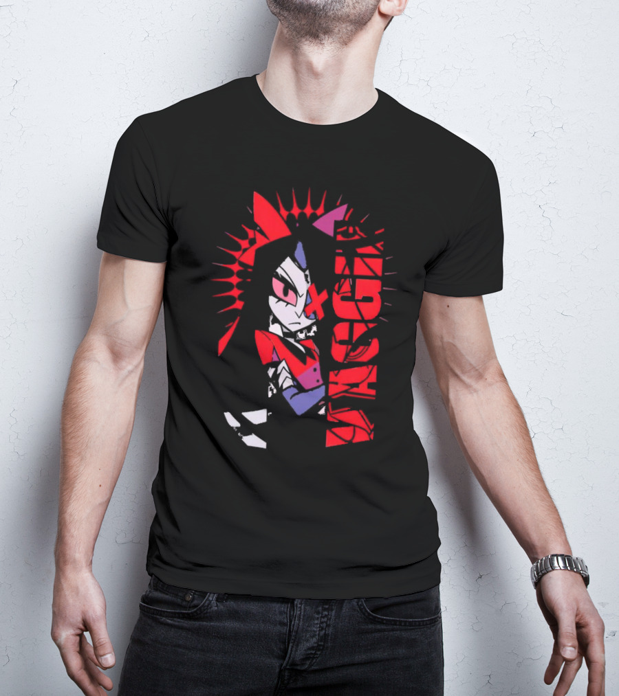Vaggie Hazbin Hotel Edgy Character Art Concept T-Shirt