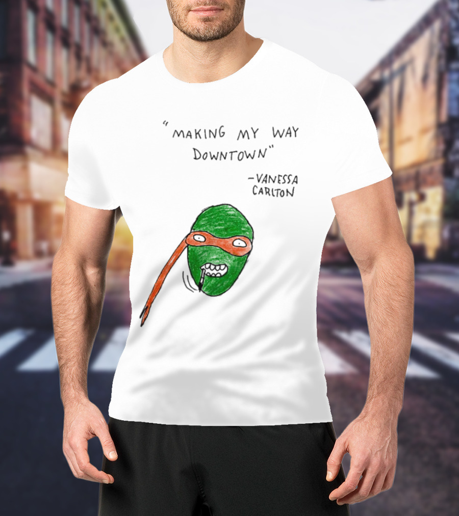Michelangelo Making My Way Downtown Vanessa Carlton T-Shirt