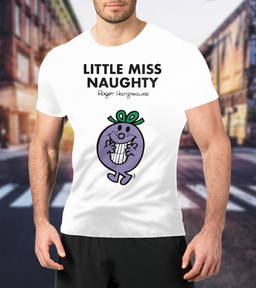 Little Miss Naughty Roger Hargreaves Mr. Men Collection T-Shirt