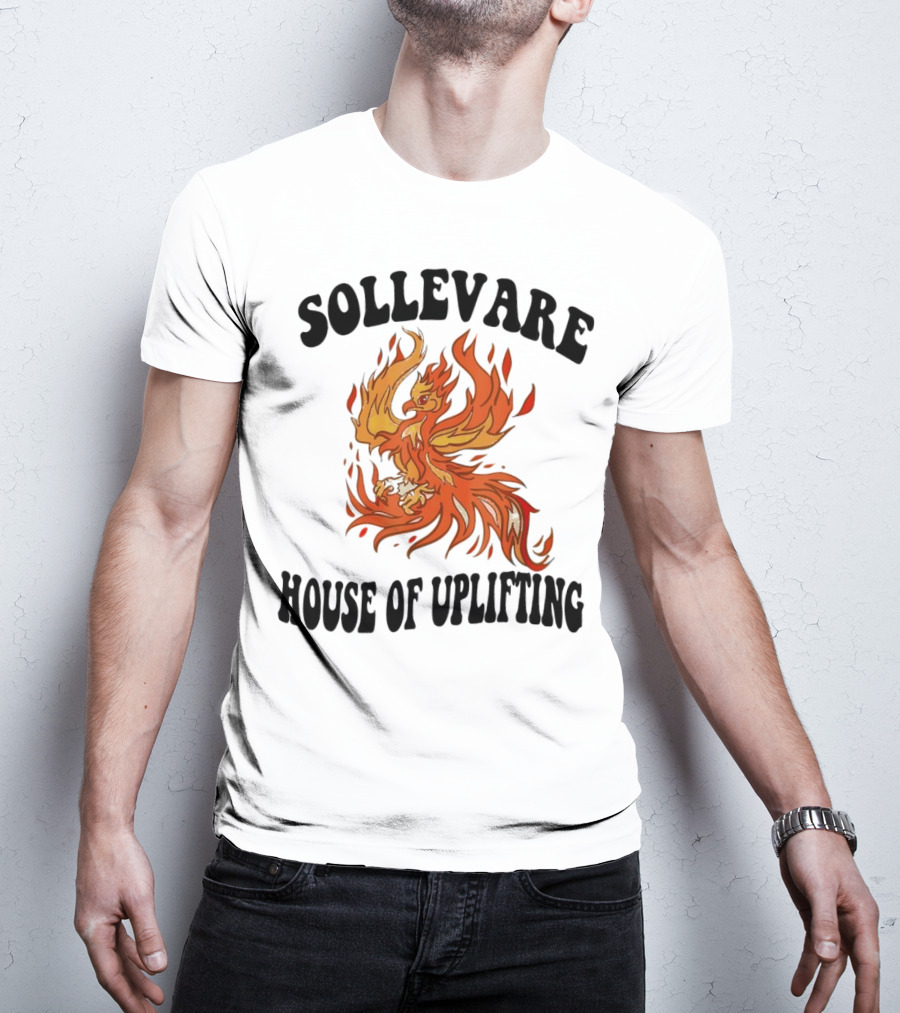 Sollevare House Of Uplifting Phoenix Flame T-Shirt
