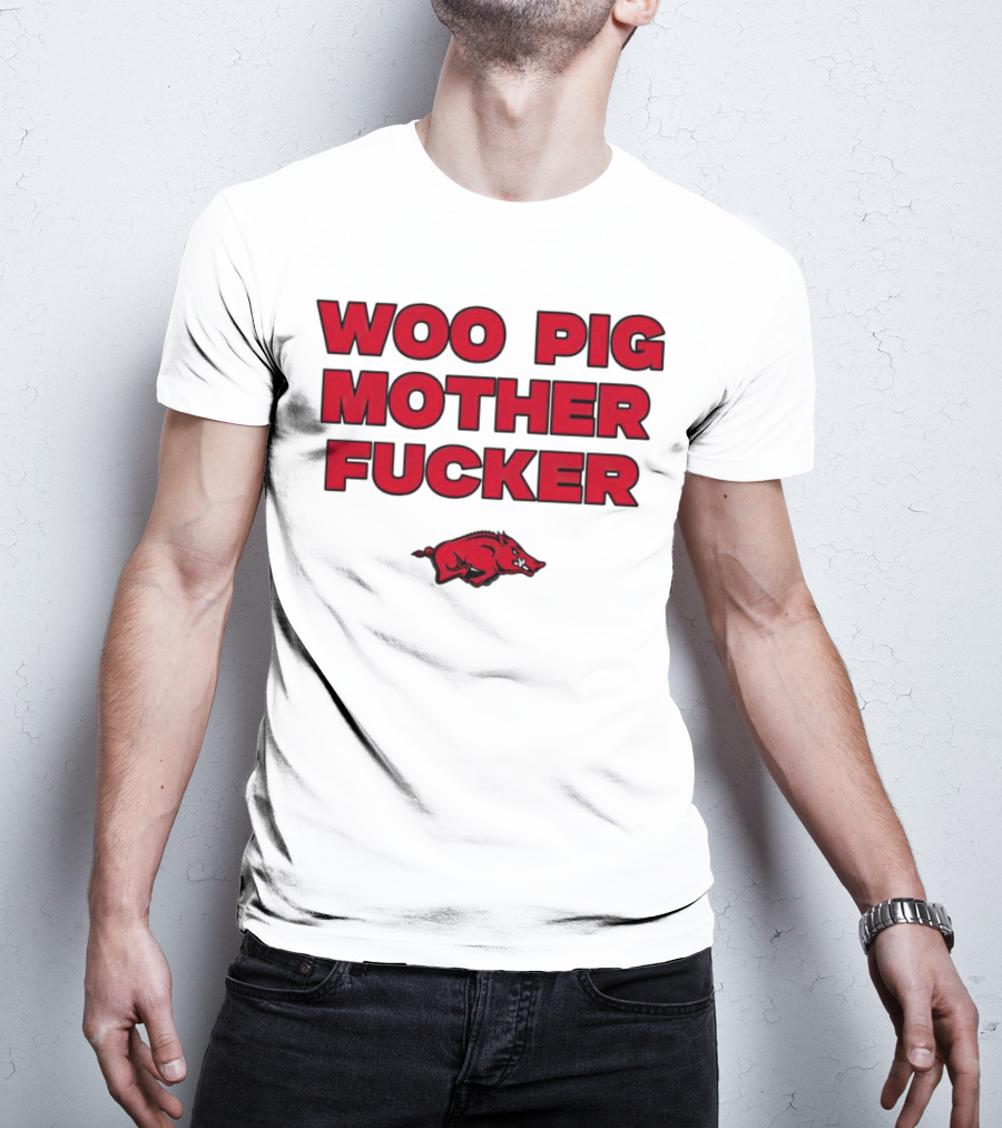 Arkansas Razorbacks Woo Pig Mother Fcker T-Shirt