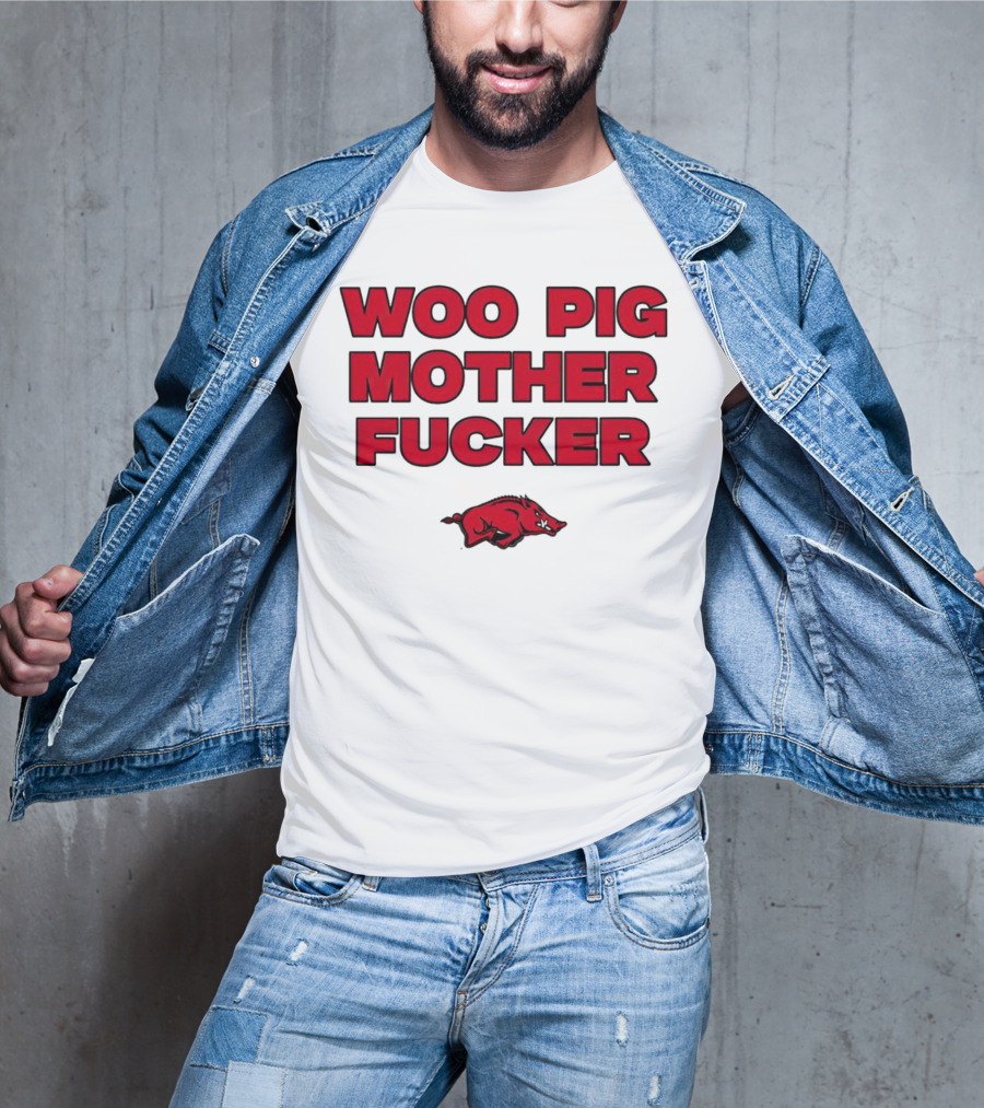 Arkansas Razorbacks Woo Pig Mother Fcker T-Shirt