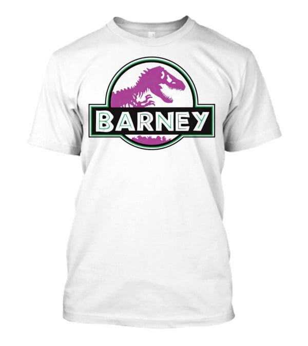 Barney Dinosaur Jurassic Dinosaur T-Shirt
