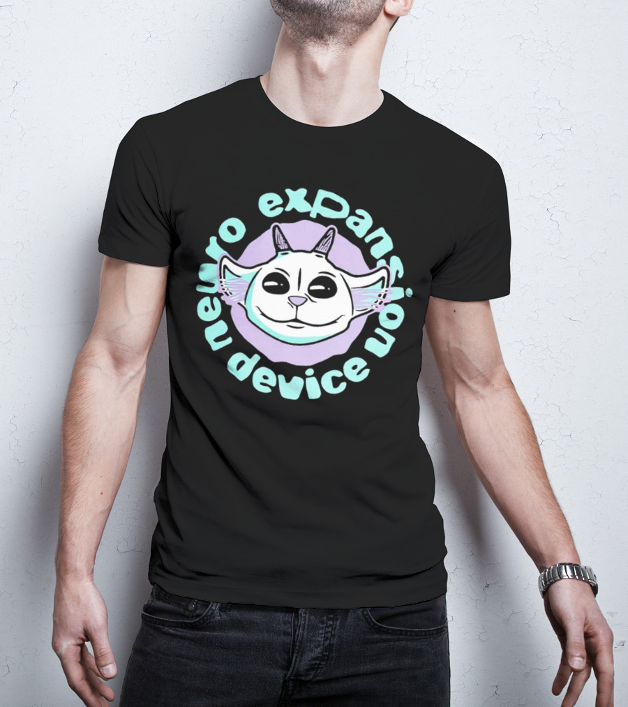 Neuro Expansion Device Alien Cat T-Shirt