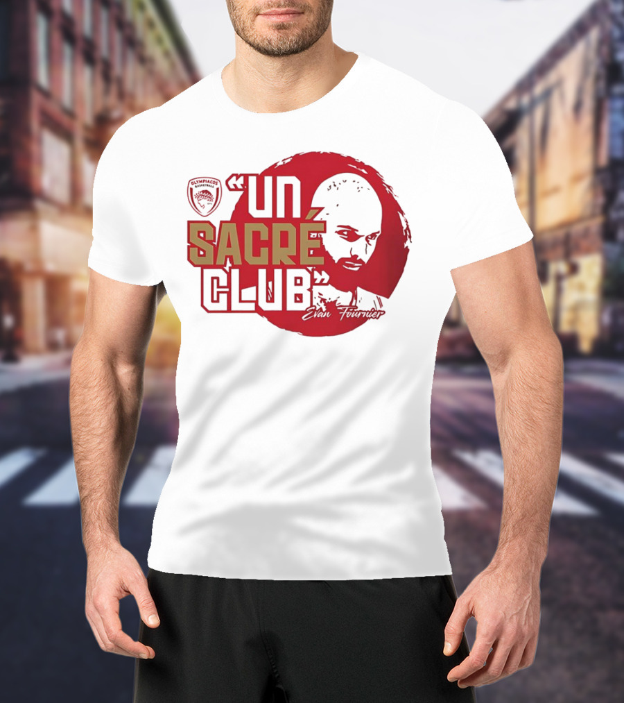 Olympique Asnières Un Sacré Club Evan Fournier T-Shirt