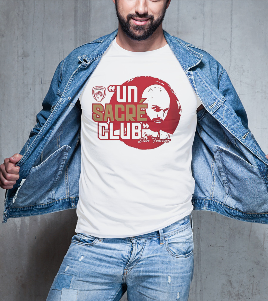 Olympique Asnières Un Sacré Club Evan Fournier T-Shirt