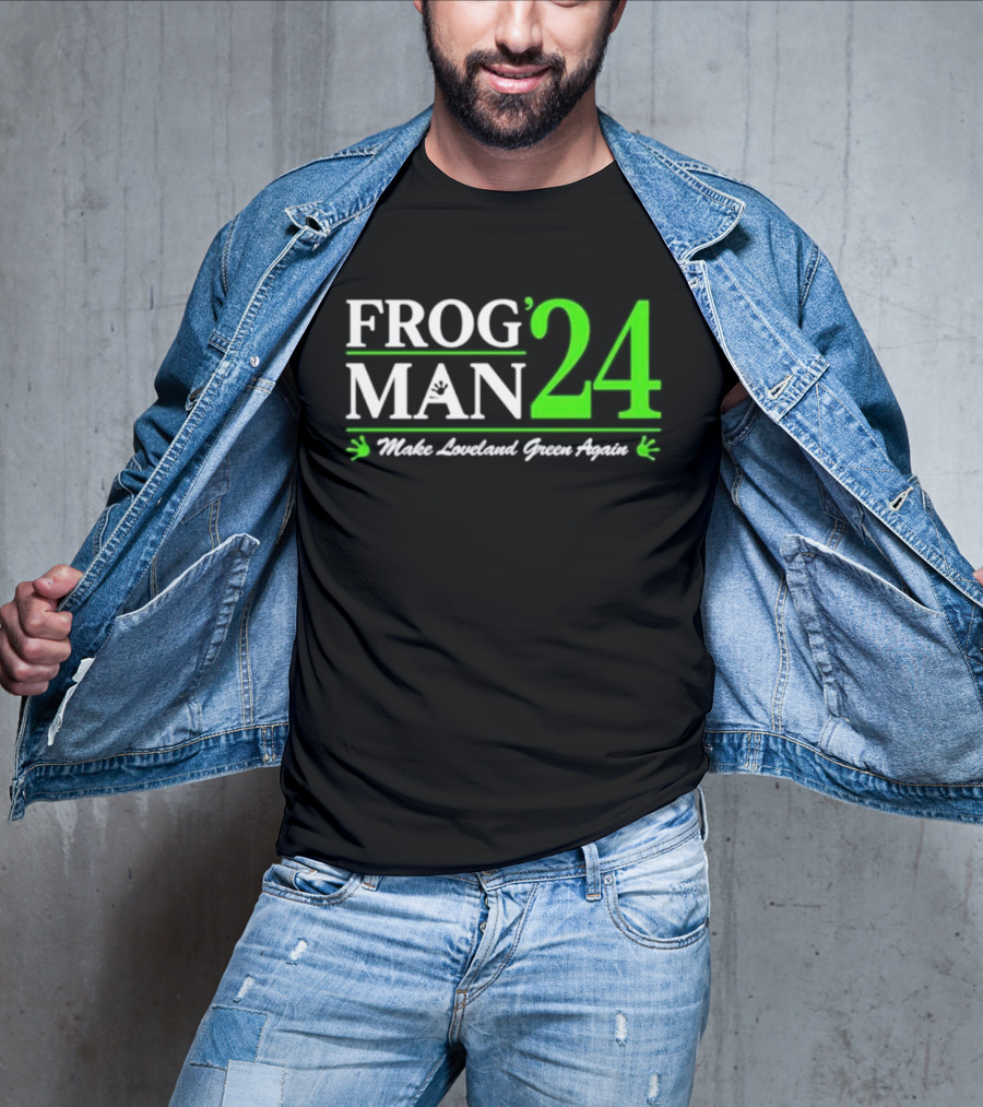 Frogman 24 Make Loveland Green Again T-Shirt