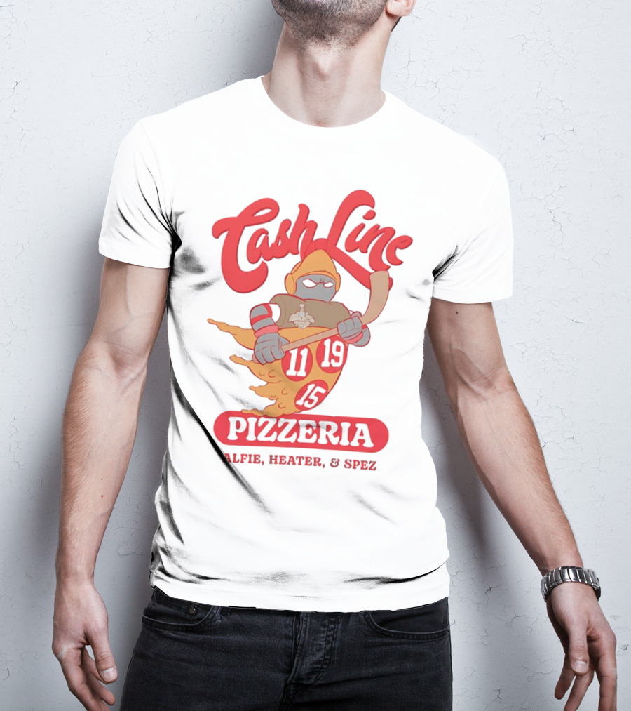 Cash Line Pizzeria Alfie Heater Spez Ottawa Senators T-Shirt