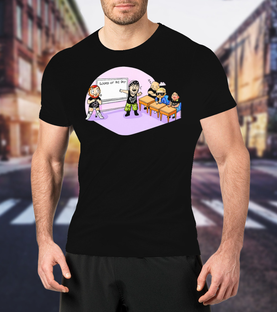 Word Of The Day Classroom With Professor Briscoe Vocab Lessons T-Shirt