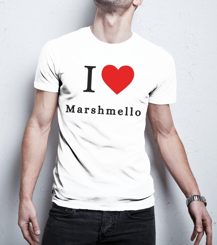 I ❤️ Marshmello T-Shirt