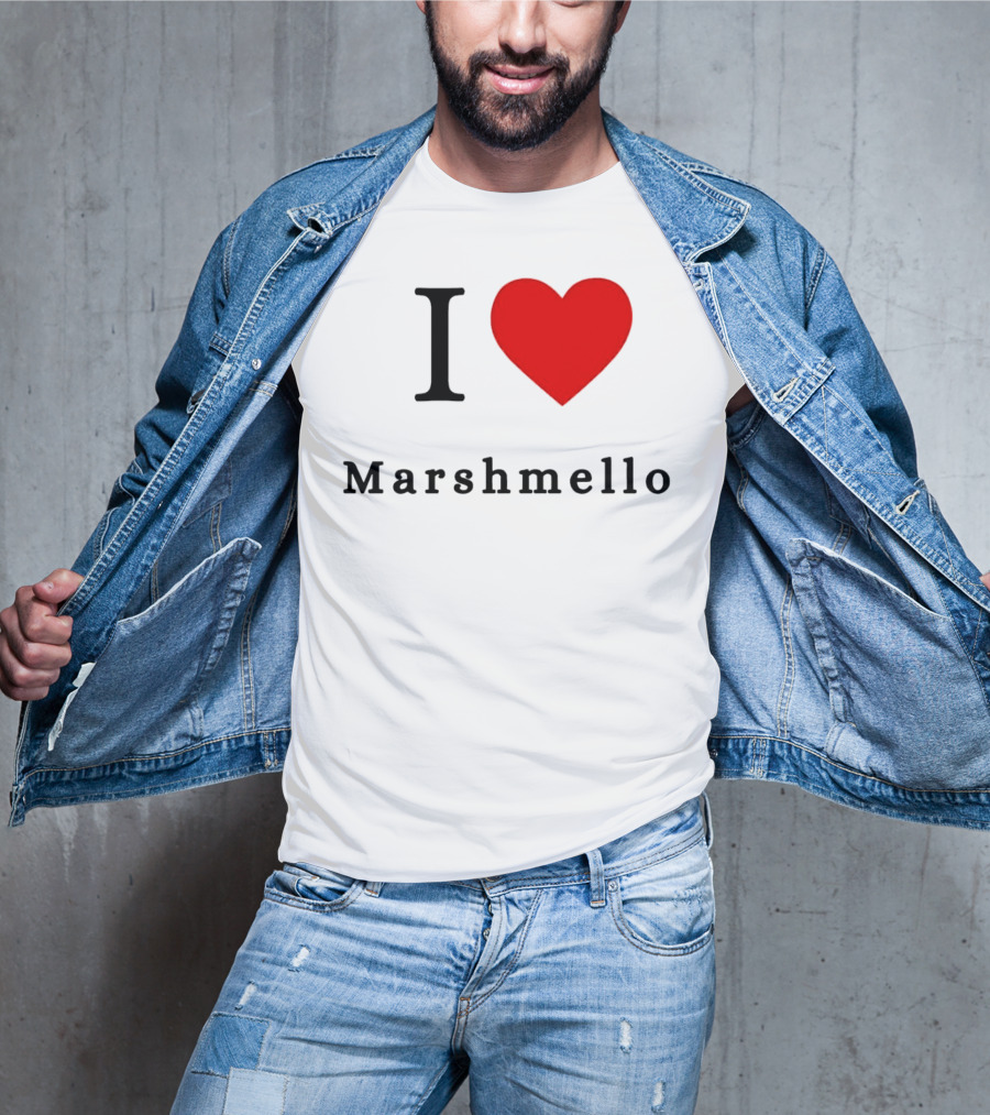 I ❤️ Marshmello T-Shirt