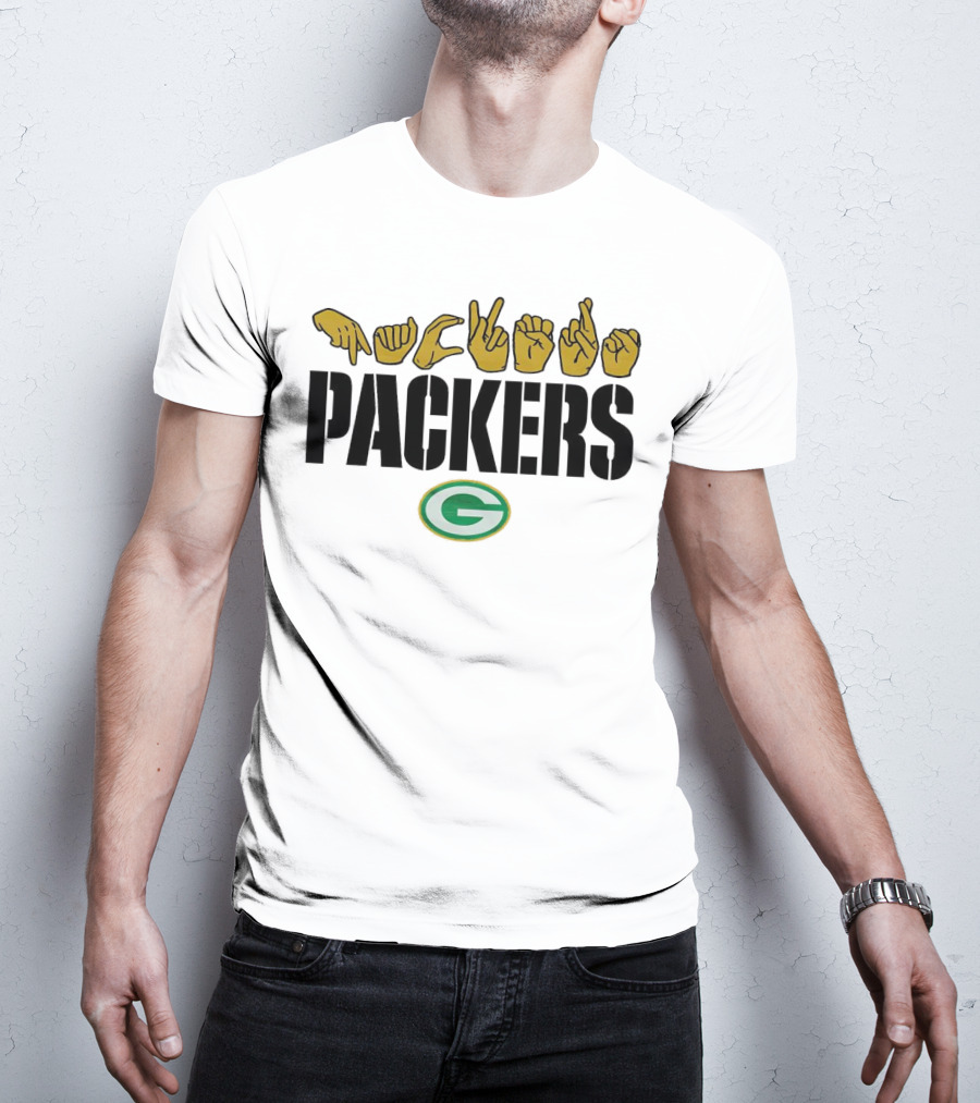 Love Sign Packers ASL Green Bay Packers T-Shirt
