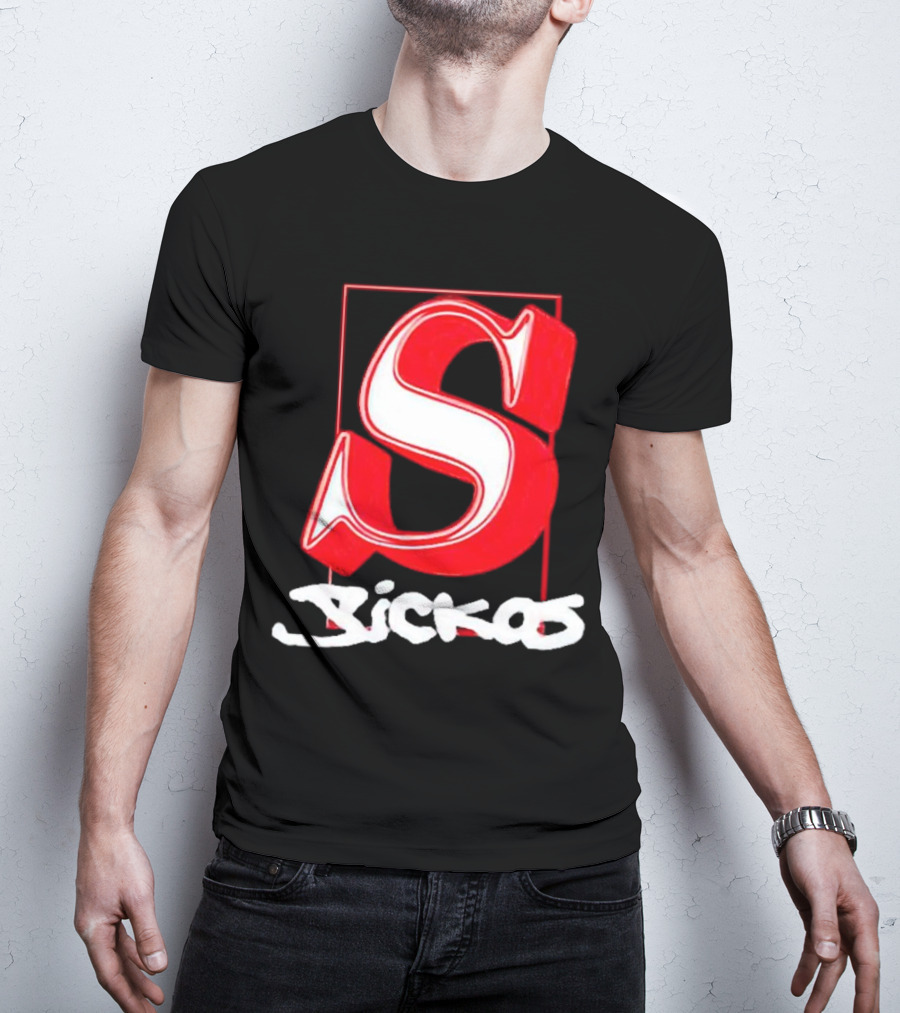 Sickos Serif Red S T-Shirt