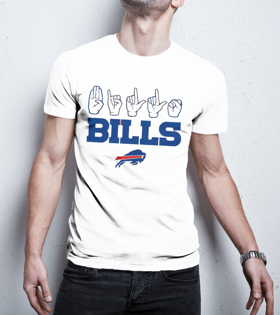 Love Bills ASL Buffalo Bills T-Shirt