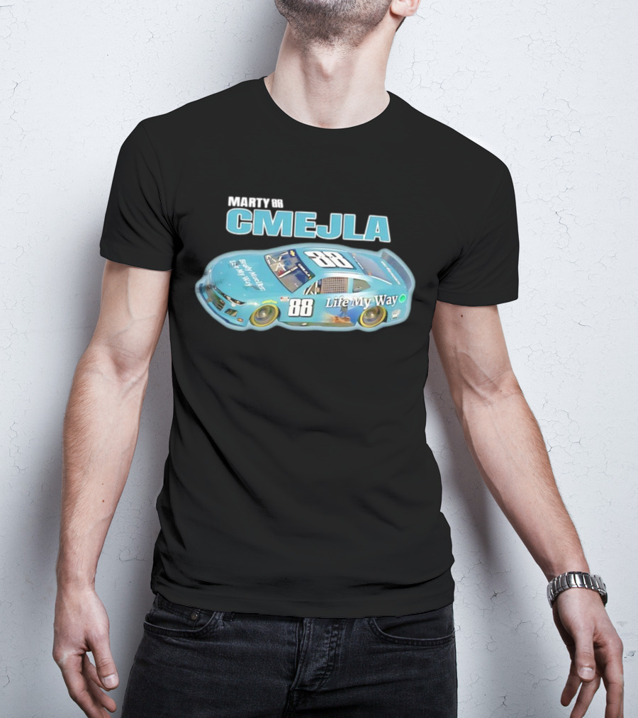 Marty Cmejla 88 Chevrolet Life My Way Racing Brady Mueller T-Shirt