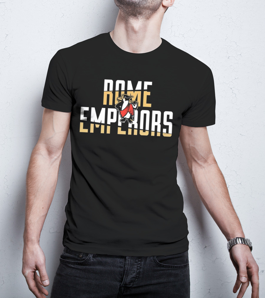 Rome Emperors Baseball Mascot T-Shirt