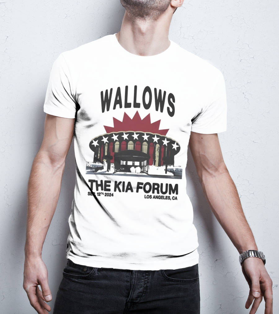 Wallows The Kia Forum Los Angeles Sep. 12th T-Shirt