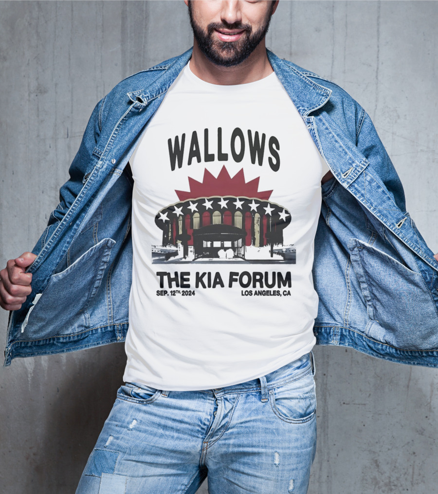 Wallows The Kia Forum Los Angeles Sep. 12th T-Shirt