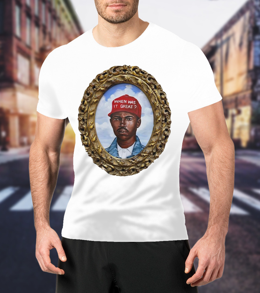 WHEN WAS IT GREAT RED CAP OVAL T-Shirt