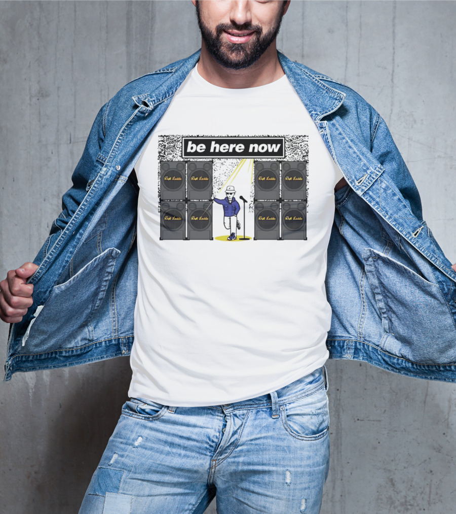Be Here Now Dub Lodi Speaker Wall Band T-Shirt
