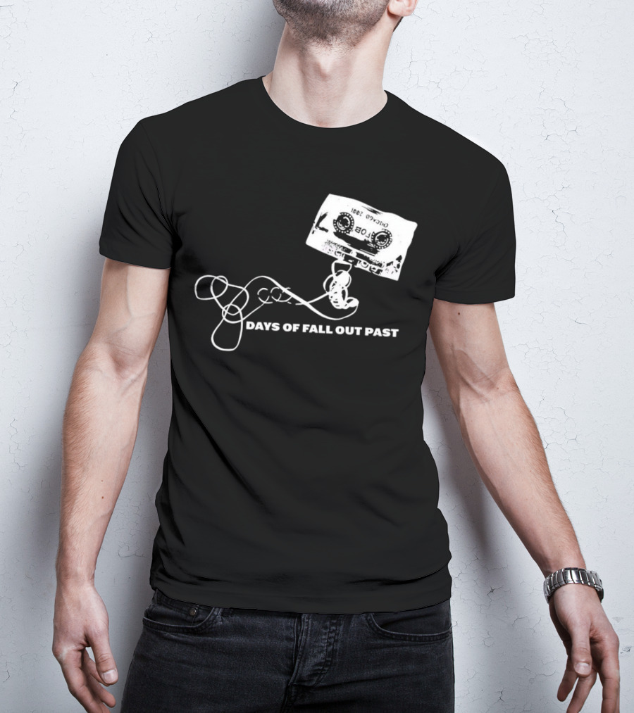 Days Of Fall Out Past Cassette Tape T-Shirt