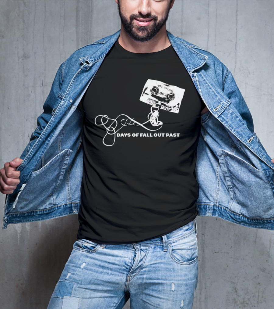 Days Of Fall Out Past Cassette Tape T-Shirt