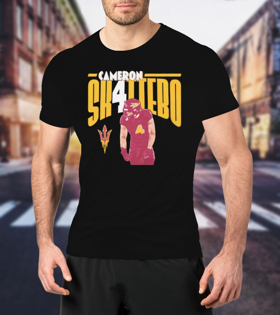 Cameron Skattebo Sk4ttebo Arizona State Sun Devils Football T-Shirt