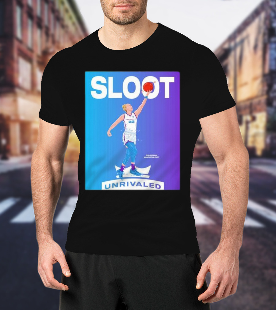 Sloot Unrivaled Courtney Vandersloot New York Liberty T-Shirt