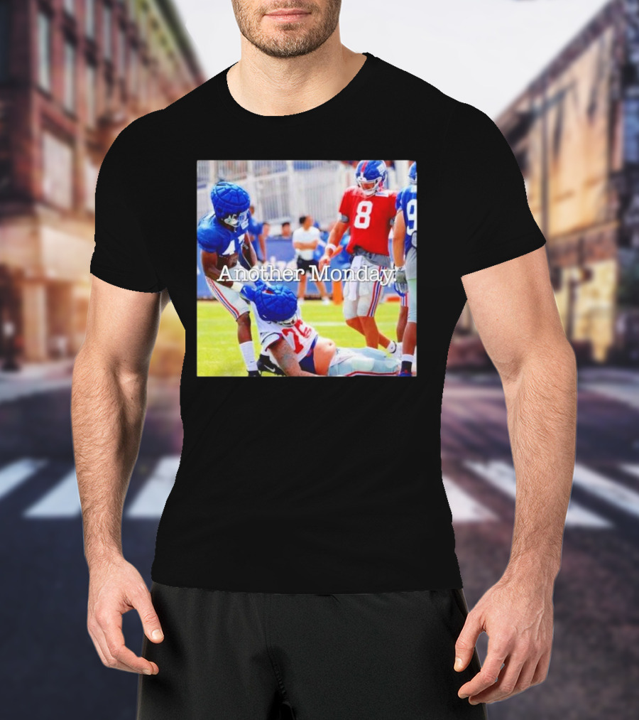 The Giants Season In A Nutshell Another Monday Football Humor T-Shirt