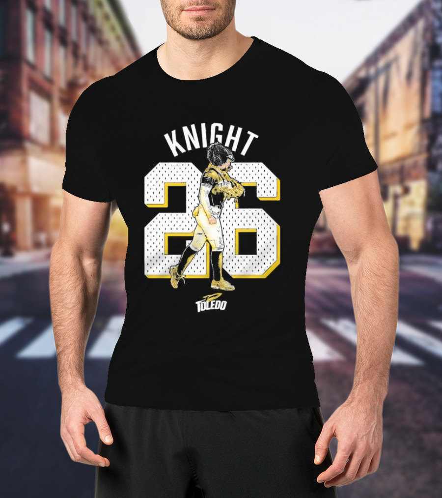 Knight Toledo Rockets Football Number 26 Jersey T-Shirt