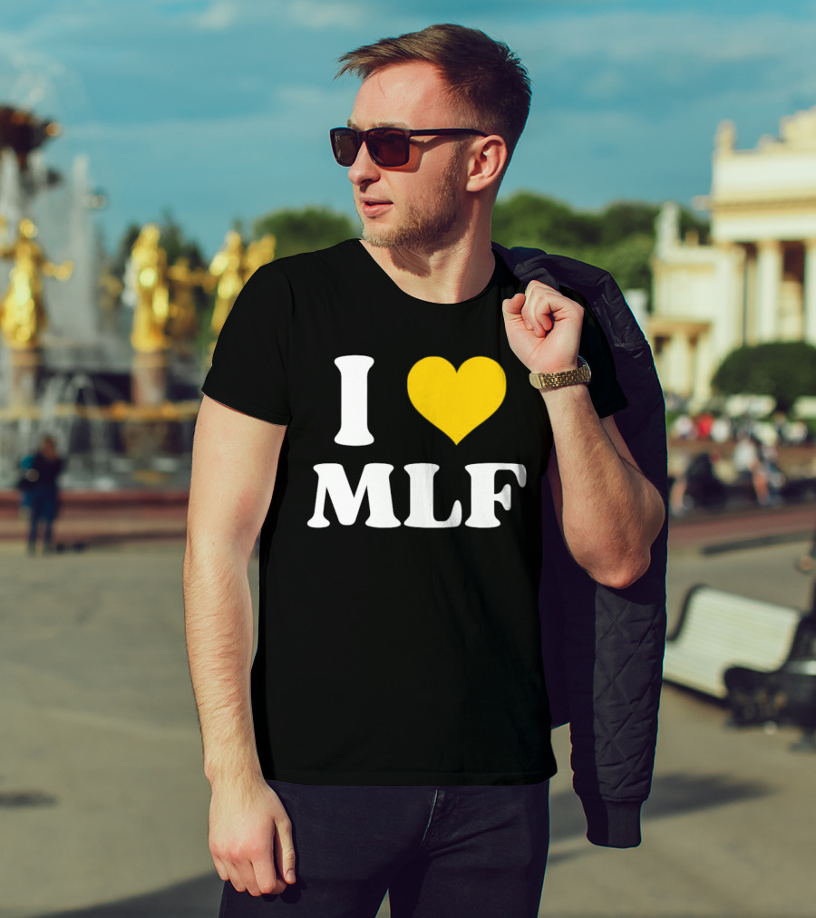 I Love MLF Matt LaFleur Green Bay Packers Fan Gear T-Shirt
