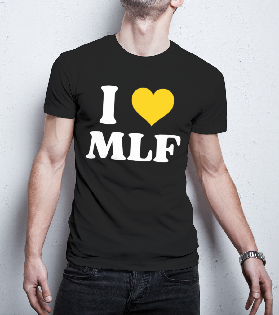 I Love MLF Matt LaFleur Green Bay Packers Fan Gear T-Shirt