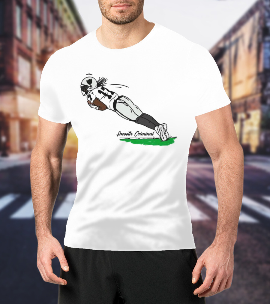 Smooth Criminal Davante Adams Las Vegas Raiders Leap NFL Football T-Shirt