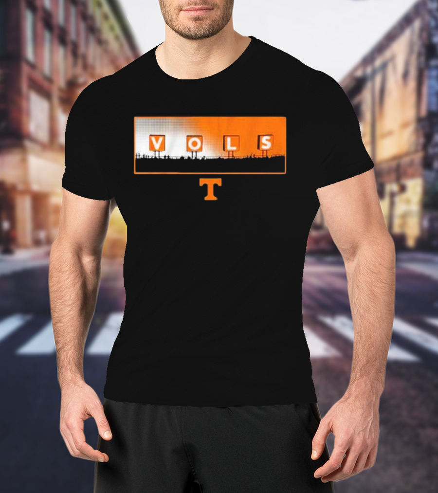 VOLS Tennessee Volunteers Stadium Iconic T Emblem T-Shirt