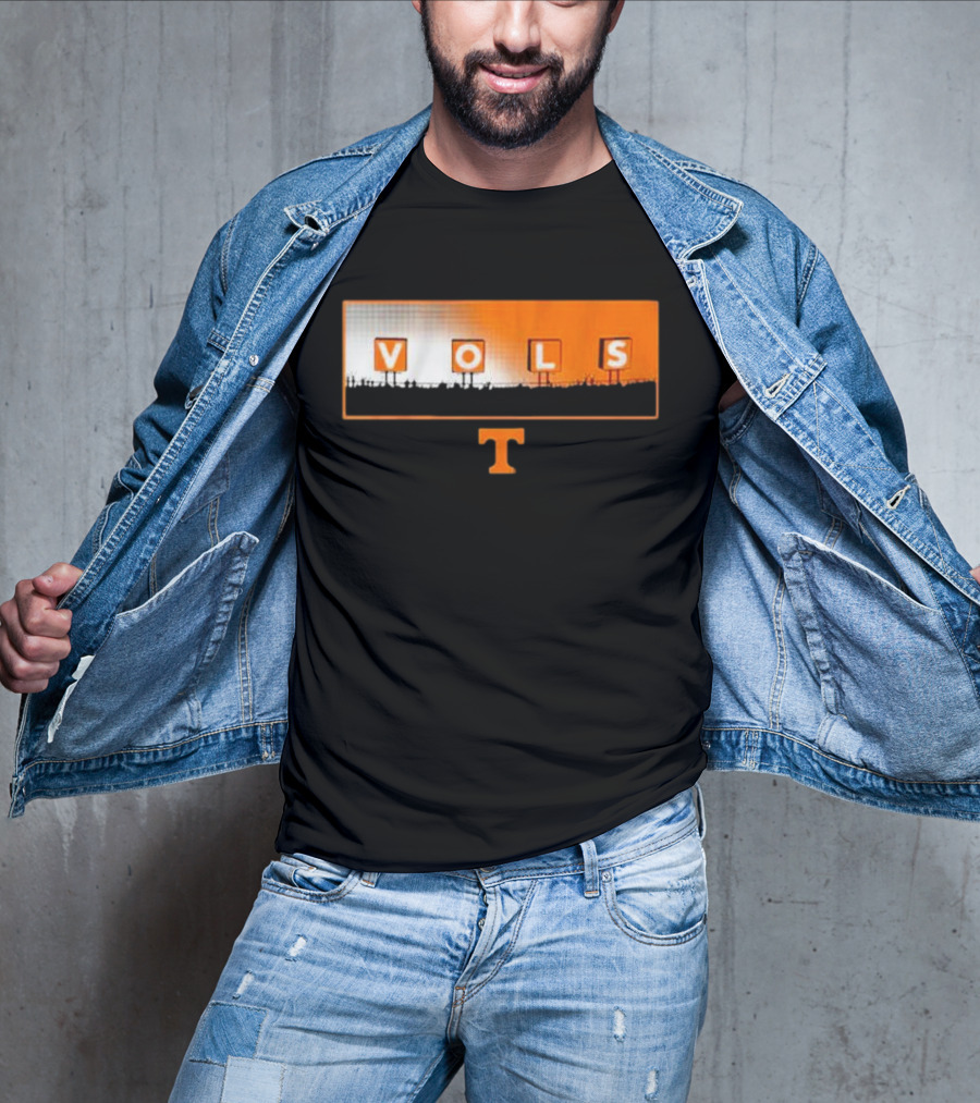 VOLS Tennessee Volunteers Stadium Iconic T Emblem T-Shirt