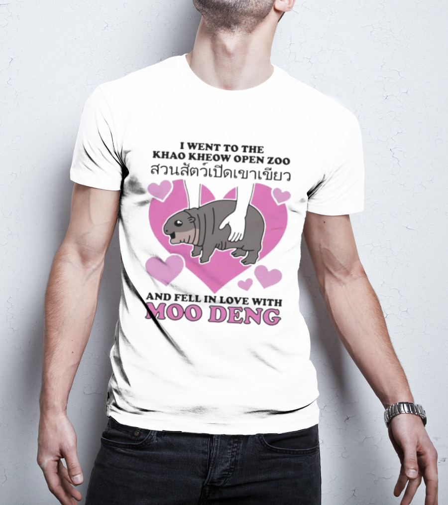 I Went To The Khao Kheow Open Zoo And Fell In Love With Moo Deng T-Shirt