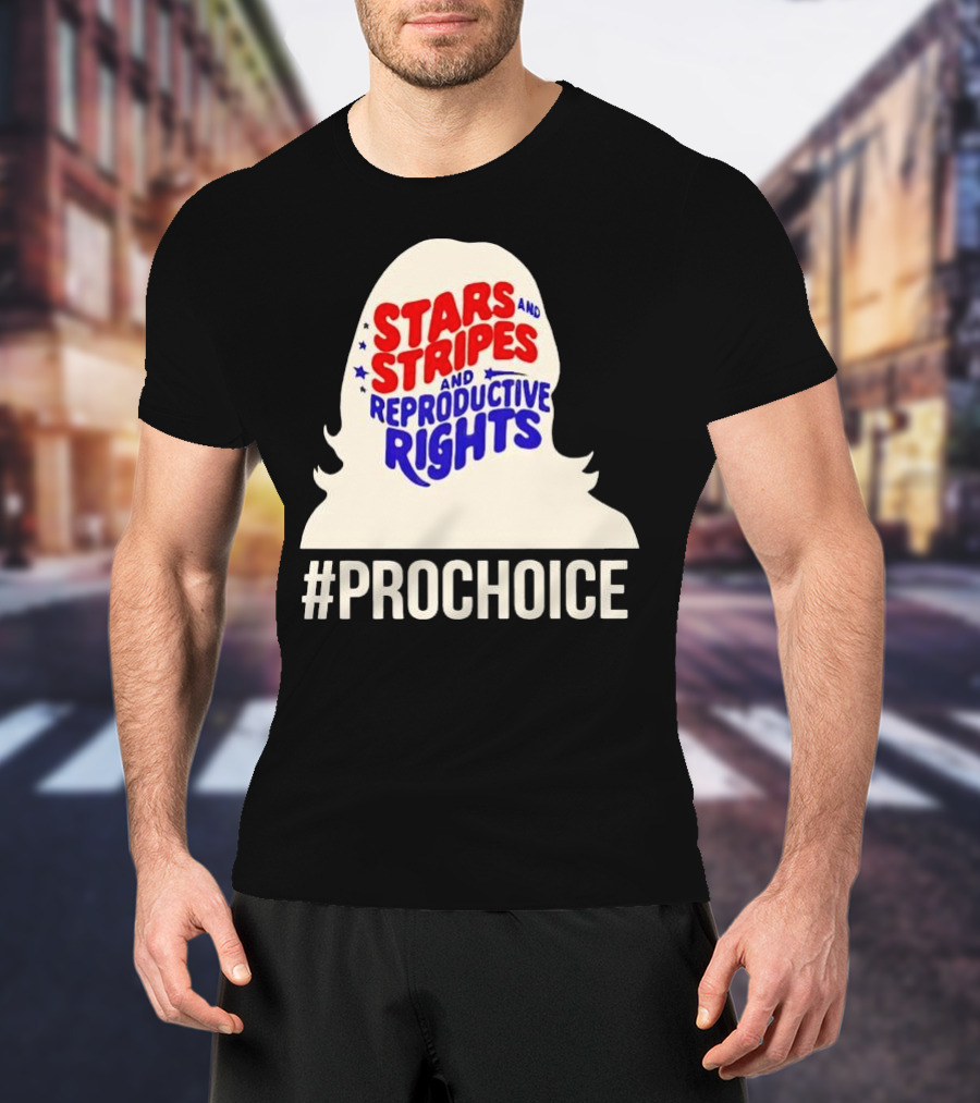Stars And Stripes And Reproductive Rights #ProChoice T-Shirt
