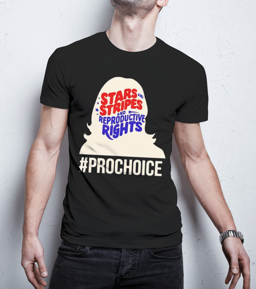 Stars And Stripes And Reproductive Rights #ProChoice T-Shirt