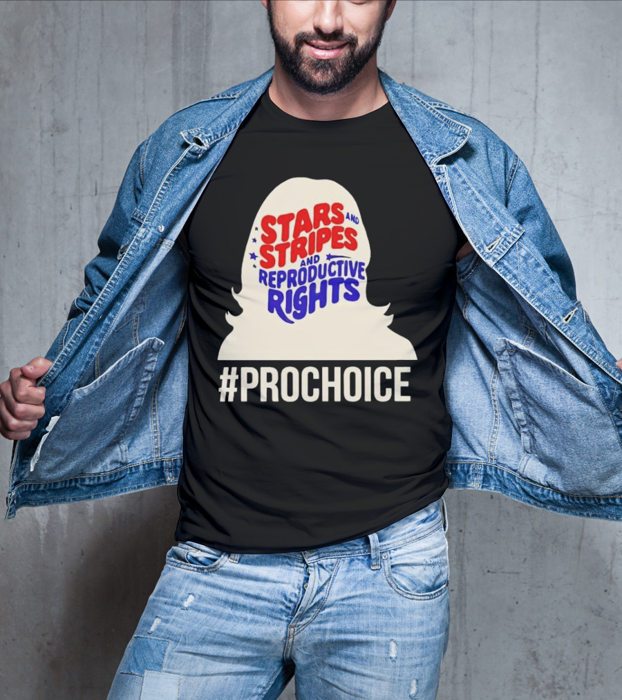 Stars And Stripes And Reproductive Rights #ProChoice T-Shirt