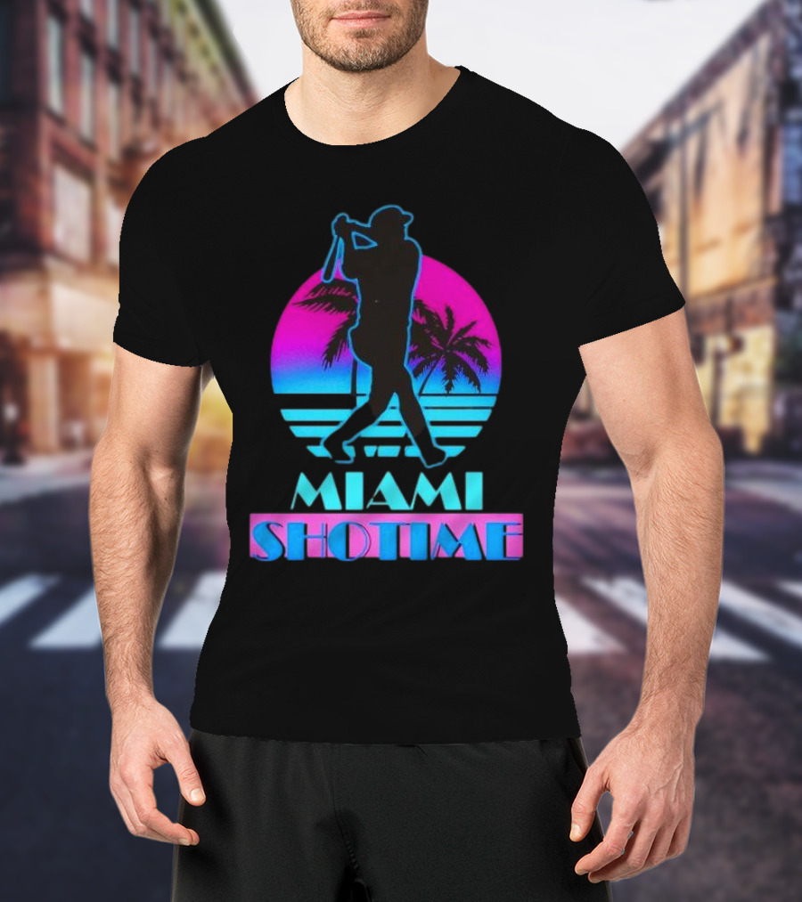 Miami Shotime Shohei Ohtani Los Angeles Dodgers 50 50 Season T-Shirt