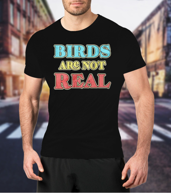 BIRDS ARE NOT REAL VINTAGE T-Shirt