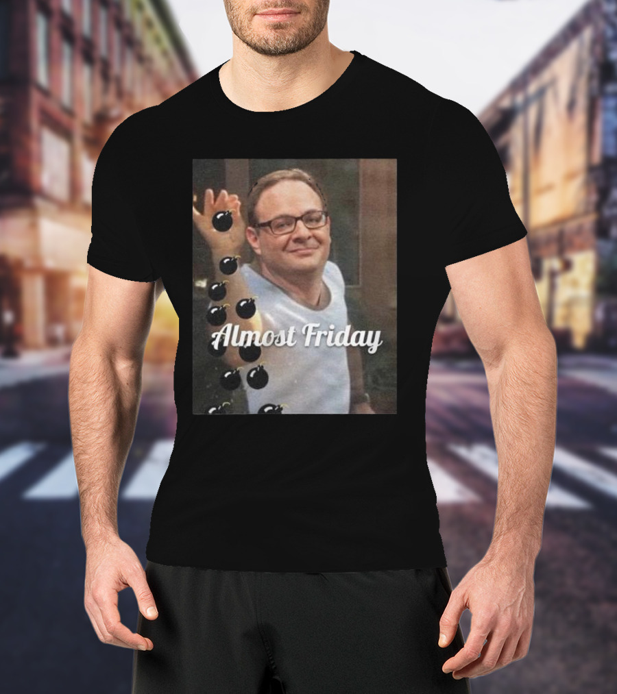 Almost Friday Woj Bomb Salt Bae Meme T-Shirt