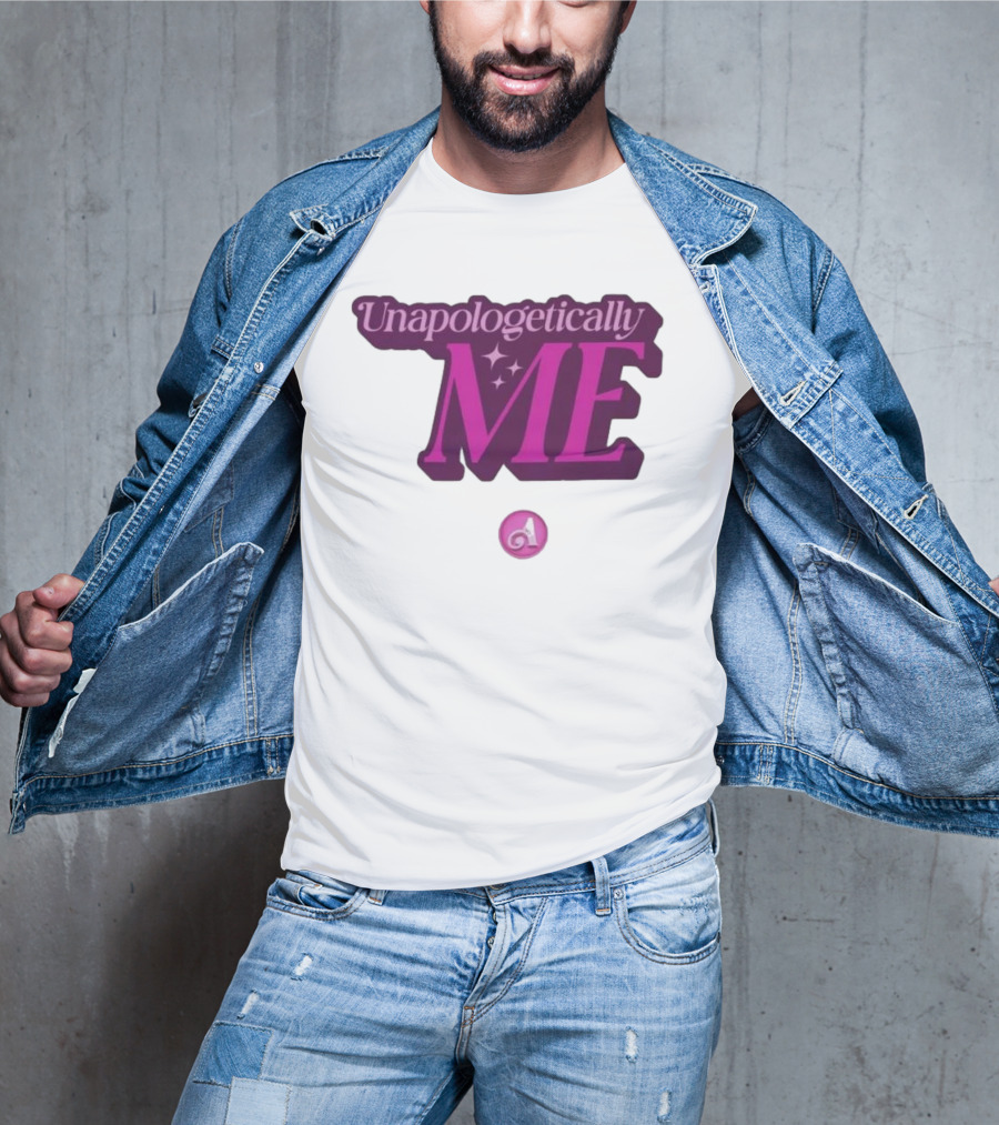 Unapologetically Me A Icon Pink Star T-Shirt